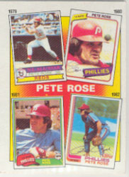 1986 Topps Baseball Cards      006      Rose Special: 79-82